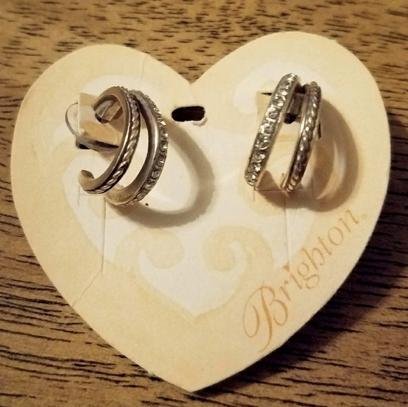 Brighton Neptune Rings Post Hoop Earrings - Picture 1 of 3